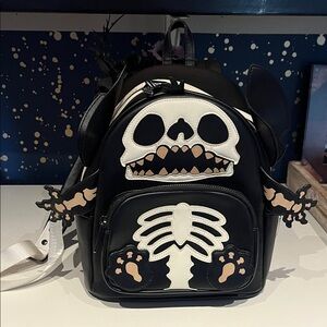 Loungefly Stitch Skeleton Mini Backpack